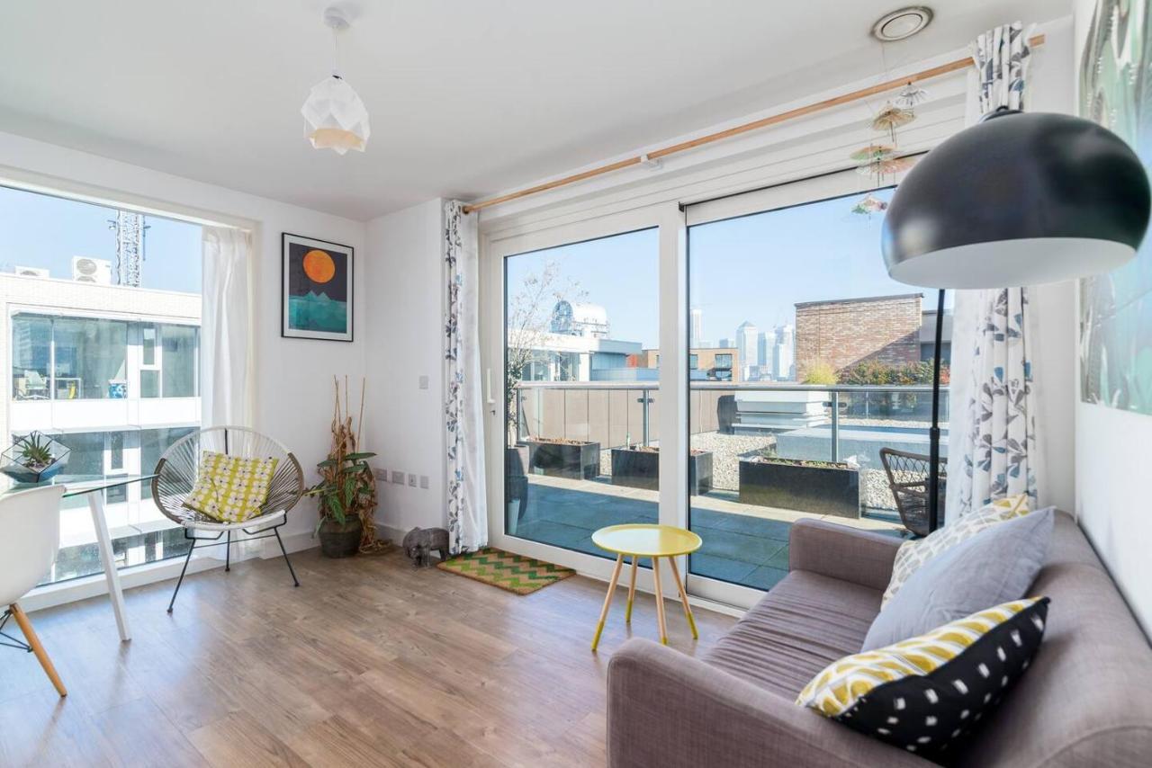 Joivy Lovely Studio Flat With Terrace In Southeast London Exteriör bild