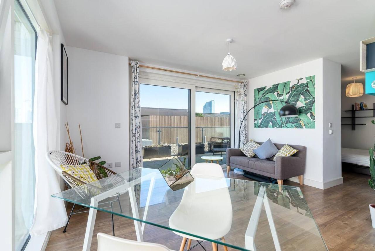 Joivy Lovely Studio Flat With Terrace In Southeast London Exteriör bild